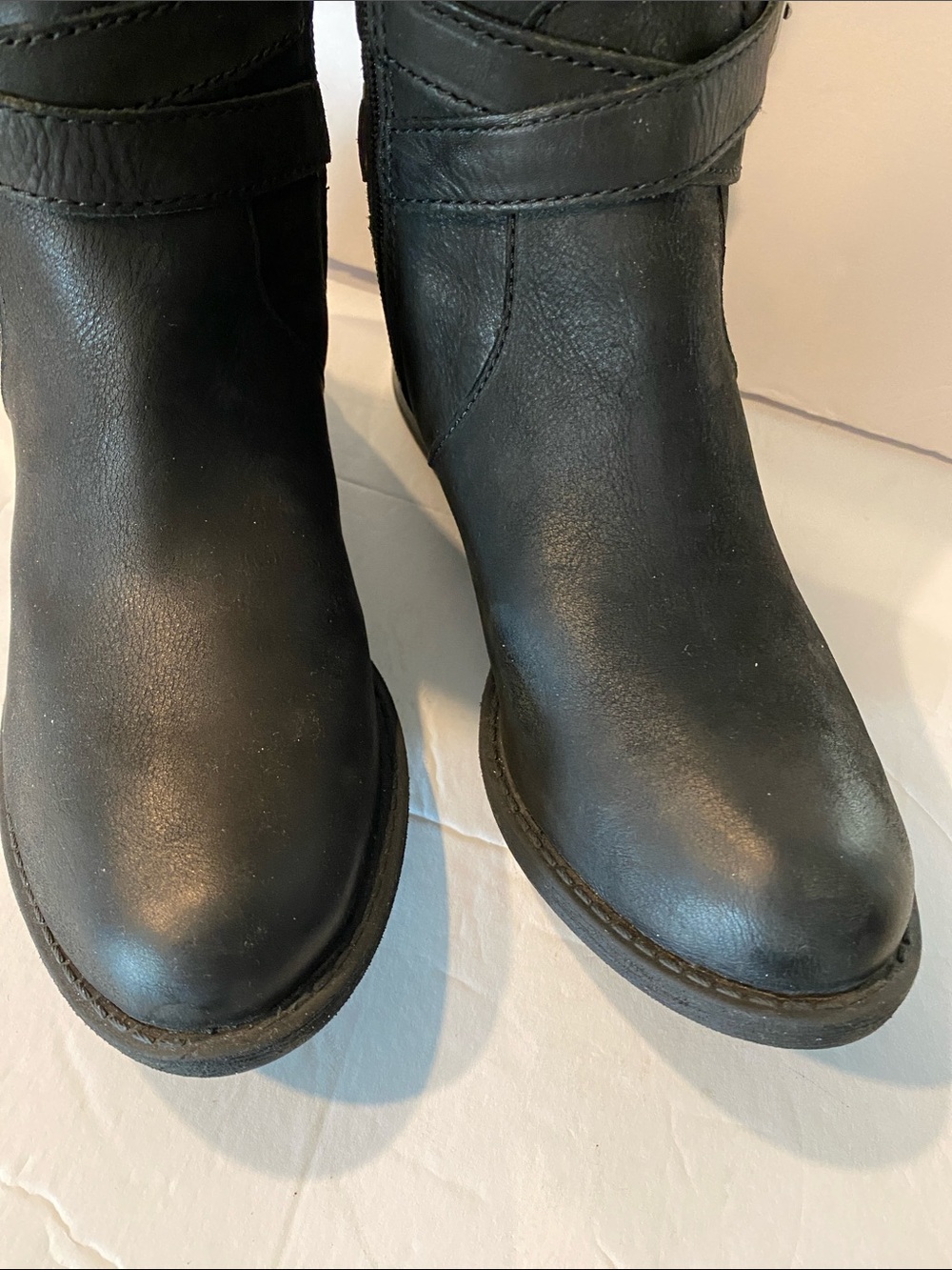 Lucky Brand Ostrand Black Riding Boots - Picture 4 of 10
